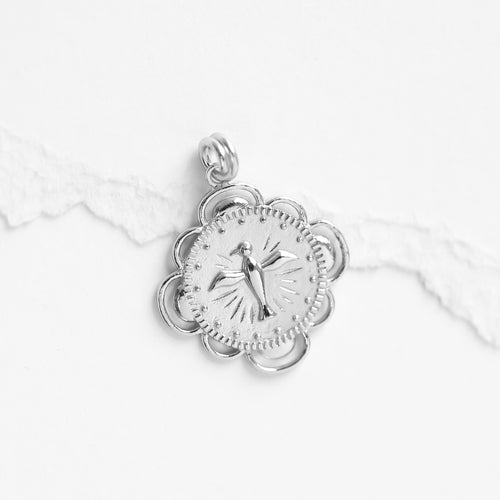 Wildflower Charm (Silver)