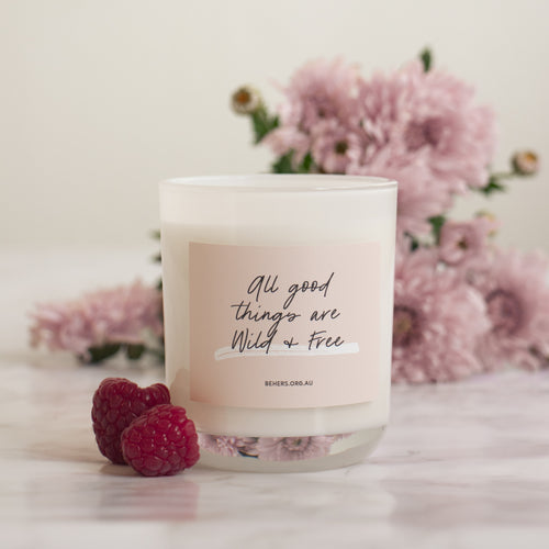 Wild & Free Candle - Wild Raspberry