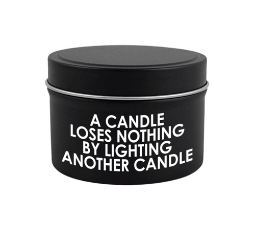 Let's Be Frank Candle